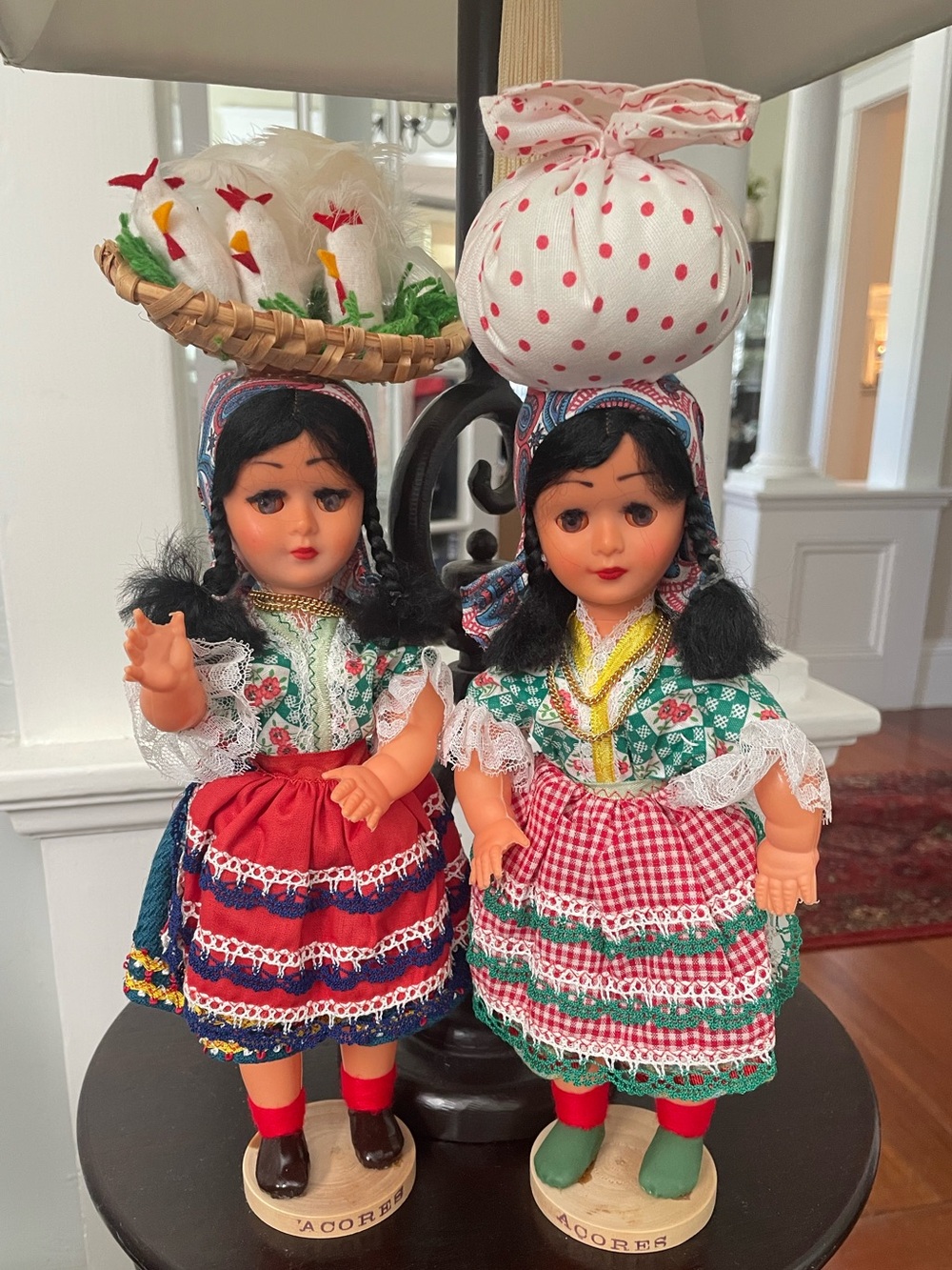 Pair Gorgeous Dolls From Azores